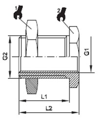 PMFM,Brass air fitting, Air connector, Brass fitting, air fitting